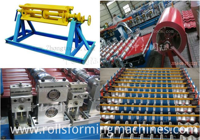 Corrugated board roll forming machine (25) Corrugated board roll forming machine (25)